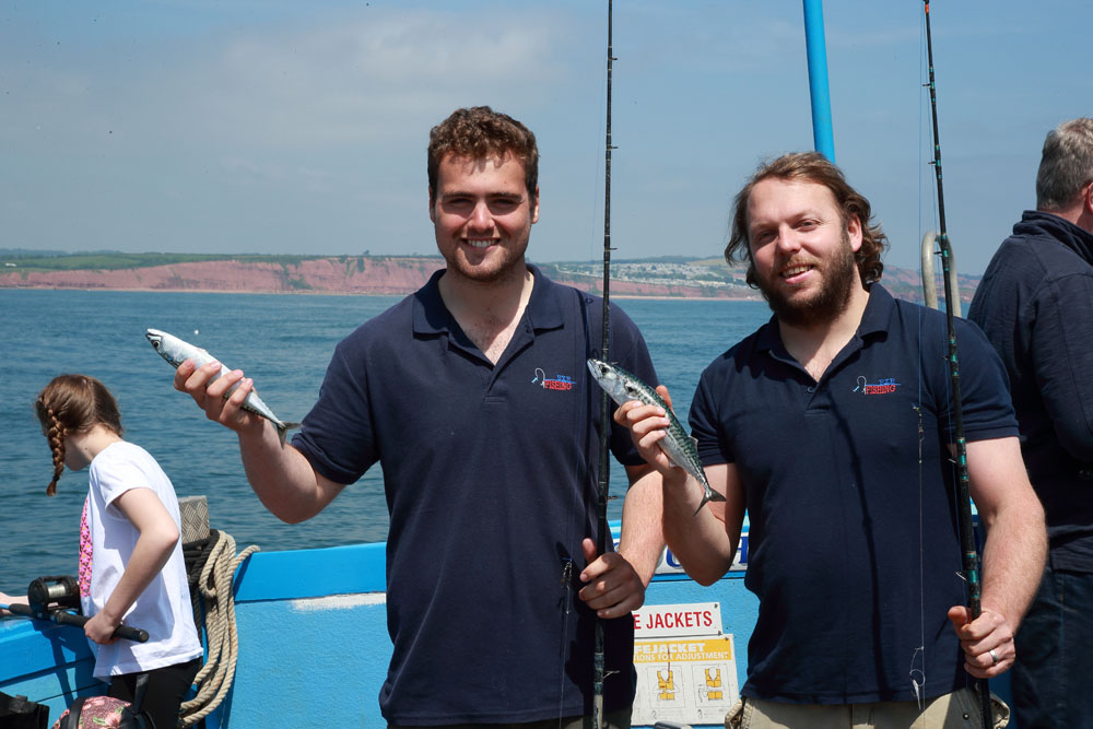 Mackerel fishing trips Exmouth